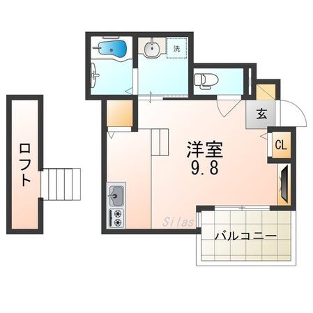 東部市場前駅 徒歩18分 1階の物件間取画像